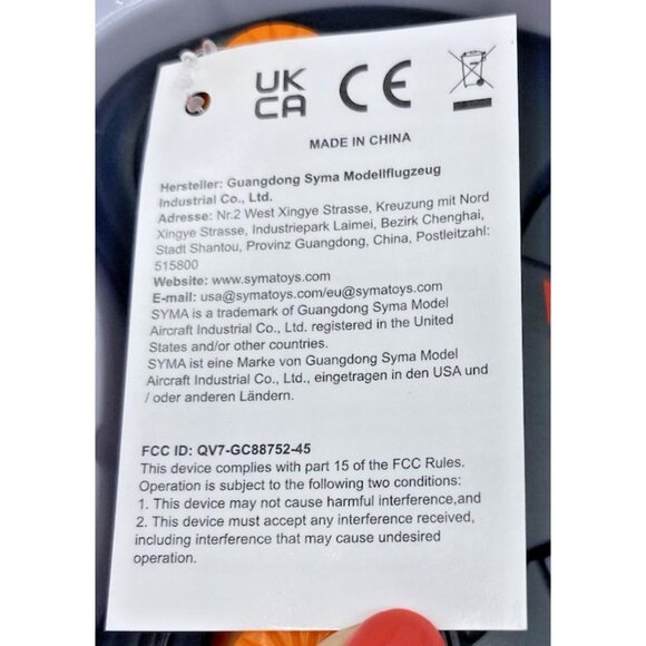 SYMA S100 MINI RC Helicopter 3.5CH Gyro Stabilizer Altitude Hold 8 yrs + Toy - Picture 9 of 16